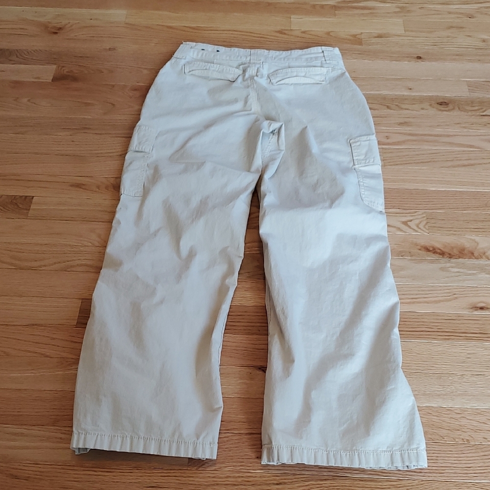 Hollister Cream High-Rise Baggy Pants - Picture 7 of 7